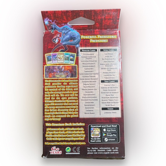 Yu-Gi-Oh! Dinosmasher's Fury Structure Deck By Konami - Picture 2 of 4